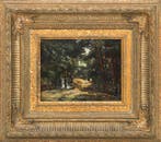 J. Akkeringa (1861-1942), Picknick in het bos