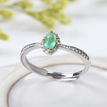 Zonder minimumprijs - Ring Zilver, Verguld, Platina -, Nieuw