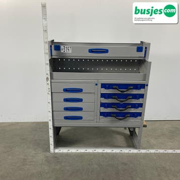 Sortimo alu bedrijfswagen inrichting 1010x350x1220mm (3197), Ophalen of Verzenden