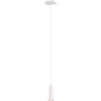 Witte LED Hanglamp Trion Mary - Mat Wit Aluminium, GU10 Fitt, Ophalen of Verzenden, Nieuw