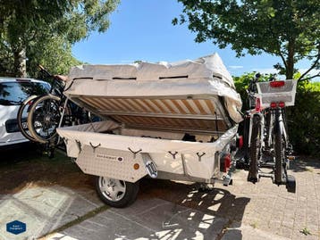Vijf fietsen mee? Kan! Kees Kampeert® Vouwwagens, Ophalen of Verzenden, Tot en met 6