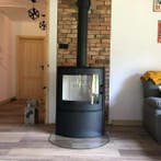 Houtkachel Kratki Koza AB /2 12kw een echte warmte topper!, Nieuw, Hout, Vrijstaand, Houtkachel