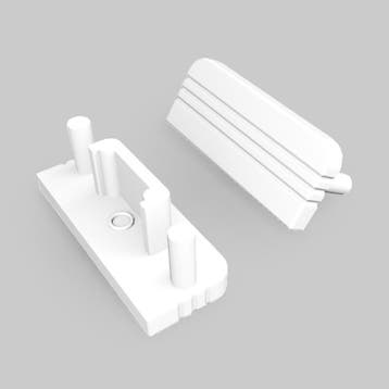 END CAP ZONDER KABELOPENING | SURFACE | 10MM | 20 STUKS, Huis en Inrichting, Nieuw