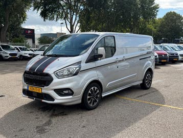 Ford Transit Custom 320 2.0 TDCI L2H1 Sport Automaat 170PK /, Automaat, Gebruikt, Euro 6, Leder en Stof