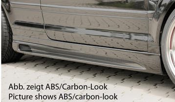 Rieger side skirt | A4 (8H): 04.02- - Cabrio | r stk ongespo, Verzenden, Nieuw, Audi