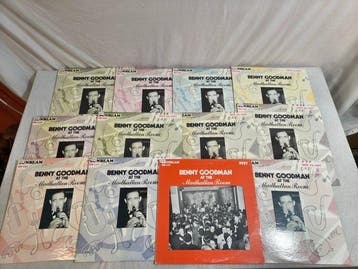 Benny Goodman - Collection of 12 x LPs - At The Madhattan, Nieuw in verpakking