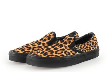 Vans Instappers in maat 38 Panter, Overige kleuren, Verzenden, Instappers, Zo goed als nieuw