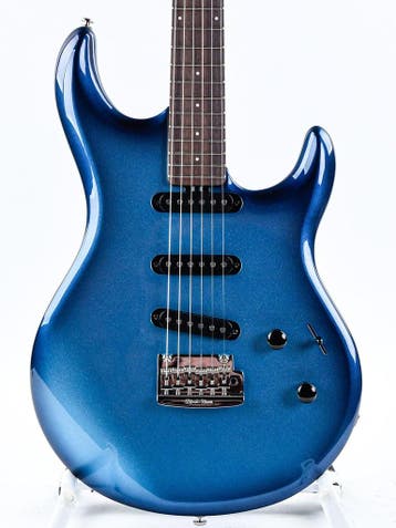 Music Man Luke 4 SSS Diesel Blue (Instrument,Double Cut), Ophalen of Verzenden, Nieuw, Solid body
