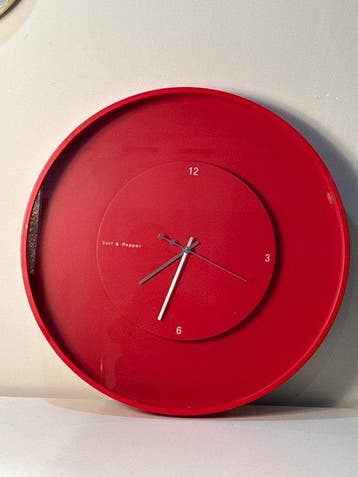 Wandklok - Glas, Plastic - 2000-2010