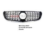 Mercedes-Benz V-Class W447| GT-R GRILLE | 2014-2019 | Chrome, Auto-onderdelen, Voor, Mercedes-Benz, Nieuw, Ophalen of Verzenden