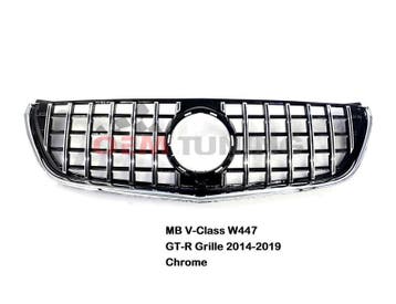 Mercedes-Benz V-Class W447| GT-R GRILLE | 2014-2019 | Chrome, Auto-onderdelen, Voor, Mercedes-Benz, Nieuw, Ophalen of Verzenden
