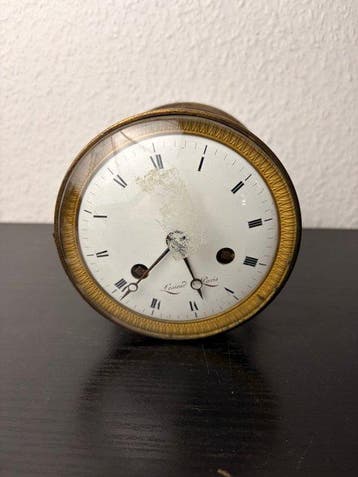 Klok - Antiek - Verguld brons - 1800-1850