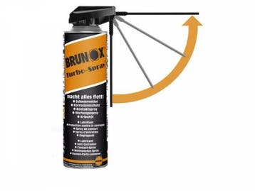 Brunox turbo spray multifunctionele spray 500 ml powerklik,, Verzenden, Nieuw