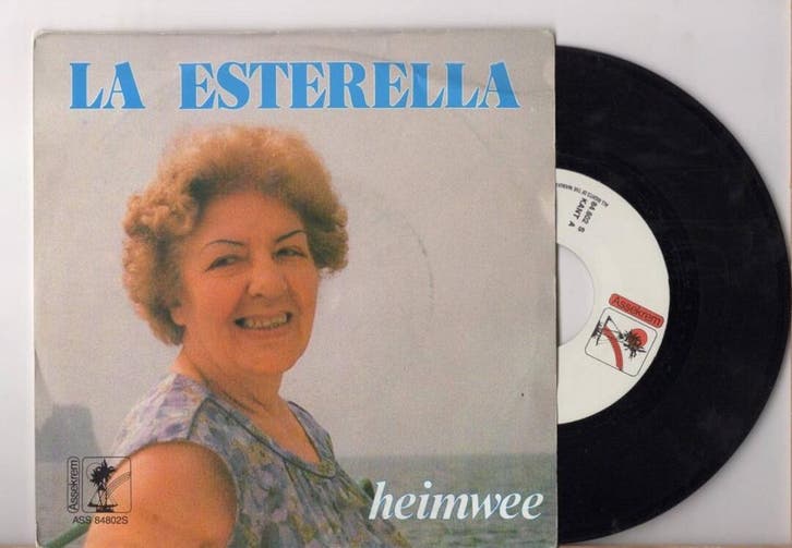 Esterella, La (Esther Lambrechts) – Heimwee / De Herfst Van, Cd's en Dvd's, Vinyl Singles, Ophalen of Verzenden