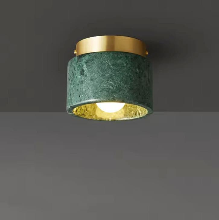Nordic Marmeren Plafondlamp - 40% korting - incl. E27 lamp, Huis en Inrichting, Lampen | Plafondlampen, Nieuw, Verzenden