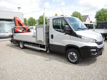 Iveco Daily 50C15 3.0 150PK, Airco, Open laadbak,, Stof, Gebruikt, Euro 6, Iveco