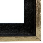 Baklijst 30x40 cm Zwart/Goud, Ophalen of Verzenden, Nieuw
