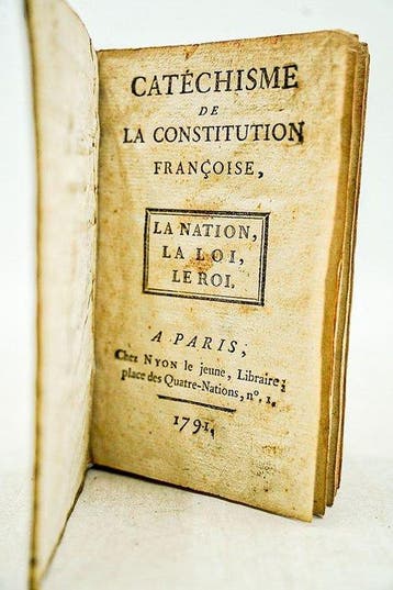 SN - Catéchisme de la Constitution Françoise : La Nation, La