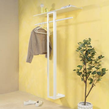 Spinder Design Luno Large 100 wandkapstok - wit, Verzenden, Nieuw