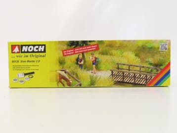 Noch H0, N, 1, 0, G - 60135 - Modeltreinlandschap (1) - Gras, Nieuw