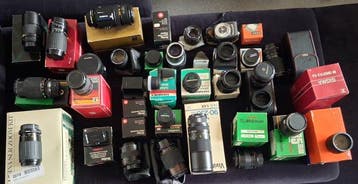 Cosina, Makinon, Sigma, Vivitar, Tamron, Agfa, Cenei Lot de, Nieuw