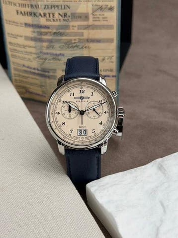 Zeppelin - Chronograph Date Graf Zeppelin - Zonder, Nieuw