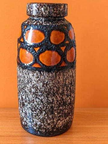 Scheurich - Vaas - Hoogte: 38 cm - Keramiek - Fat Lava