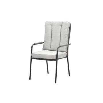 Garden Impressions Venice dining fauteuil, rope taupe,, Nieuw