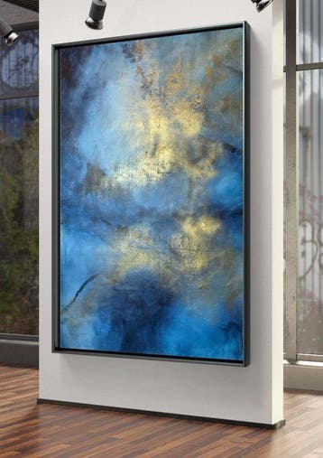 Barbara Chrzaszczkiewicz (1958) - Blue Illusion - XXL