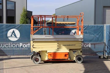 Veiling: Schaarhoogwerker JLG 2646ES Elektrisch 450kg 10m 20, Ophalen