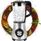 Emerio Blender 1.75L – 1000W Krachtige Blender met Glaz..., Witgoed en Apparatuur, Blenders, Verzenden, Nieuw