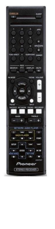 Afstandsbediening Pioneer sx-20 axd7647, Ophalen of Verzenden, Nieuw, Origineel