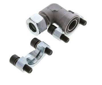 3/4 SAE L-Flens 3000 psi Staal met 18L (M26x1.5) ISO, Verzenden, Nieuw