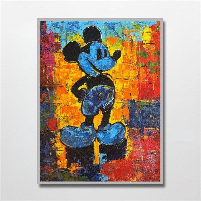 Nguyn V.L (1993) - The Mickey Legacy (25) 80 60 cm., Antiek en Kunst, Kunst | Schilderijen | Modern