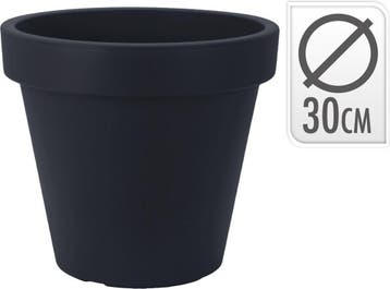 BLOEMPOT PL. ROND 30CM ANTRA, Ophalen of Verzenden, Nieuw