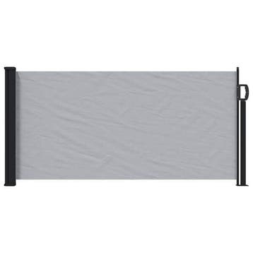 Zijscherm 500x100cm Grijs | Retourdeal 34% Korting, Staal, 100 tot 150 cm, Ophalen of Verzenden, Zo goed als nieuw