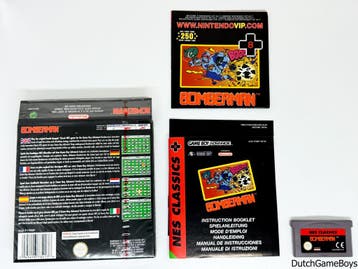 Gameboy Advance / GBA - NES Classics - Bomberman - NEU6 - Op, Spelcomputers en Games, Games | Nintendo Game Boy, Verzenden, Gebruikt