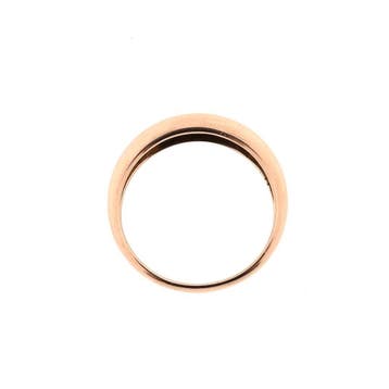 Roségouden ring, Gebruikt, Ophalen of Verzenden, 17 tot 18, Dame