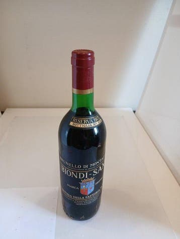 1975 Biondi Santi Tenuta Greppo - Brunello di Montalcino, Nieuw