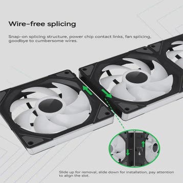 TEUCER JM-1 ARGB PC Ventilator Set - Draadloze Koppeling & S, Computers en Software, Computerkoelers, Verzenden, Nieuw