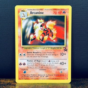 Pokémon Card - Arcanine 6 – Pokémon, Nieuw