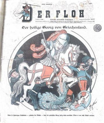 F. Graetz - Der Floh (Sammlung von satirischen Titelblättern