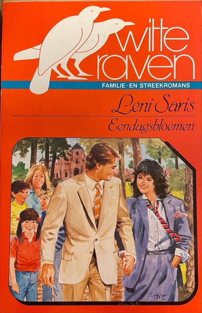 Eendagsbloemen / Witte raven / 19 M - Leni Saris, Boeken, Romans, Gelezen, Verzenden