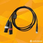 USB-C naar 2 x XLR male 2m 32Bit/384kHz, Muziek en Instrumenten, Ophalen of Verzenden, Nieuw