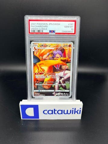 Pokémon - 1 Graded card - Charizard 187/184 PSA 10 -, Nieuw