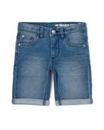 HEMA Kindershort jogdenim middenblauw, Verzenden, Nieuw