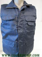 Bodywarmer blauw met binnenzak (vest, Bodywarmers, Kleding), Kleding | Heren, Bodywarmers, Ophalen of Verzenden, Nieuw