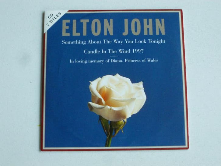 Elton John - Candle in the Wind 1997 ( CD Single), Cd's en Dvd's, Cd Singles, Zo goed als nieuw, Ophalen of Verzenden