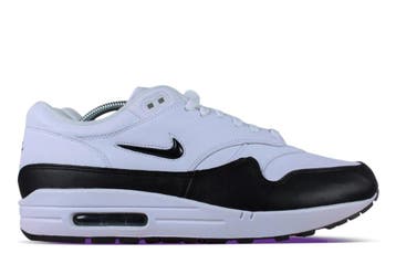 Nike Air Max 1 Jewel White Black • 42 42.5 45 45.5, Kleding | Heren, Schoenen, Ophalen of Verzenden, Nieuw, Nike, Sneakers of Gympen