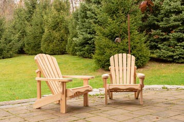 Adirondack stoel Red Cedar tuinstoel wellness stoel Canada, Ophalen of Verzenden, Nieuw